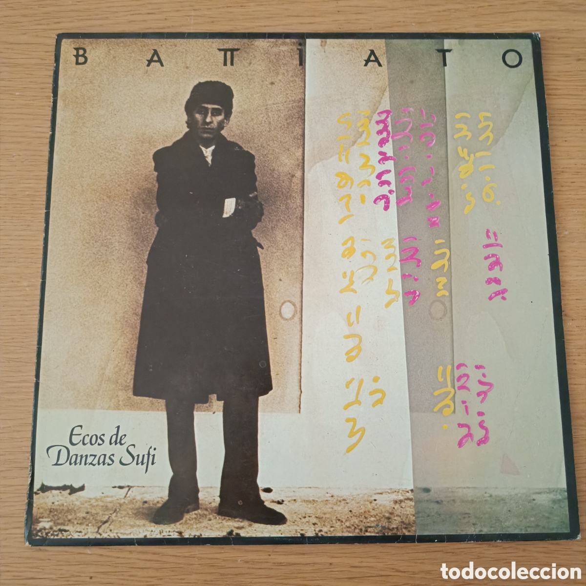 Discos de vinilo: Franco Battiato LP Ecos De Danzas Sufi