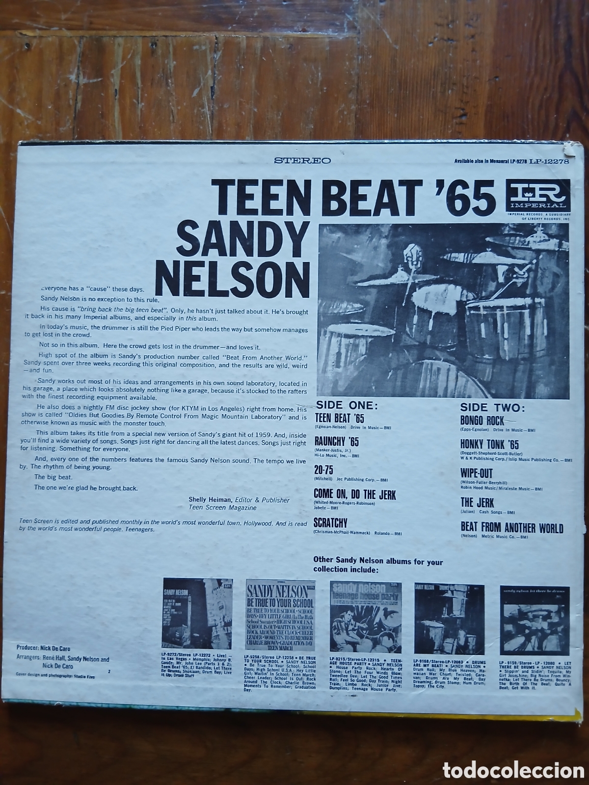 Discos de vinilo: Dandy Nelson teen beat 65 - Foto 4