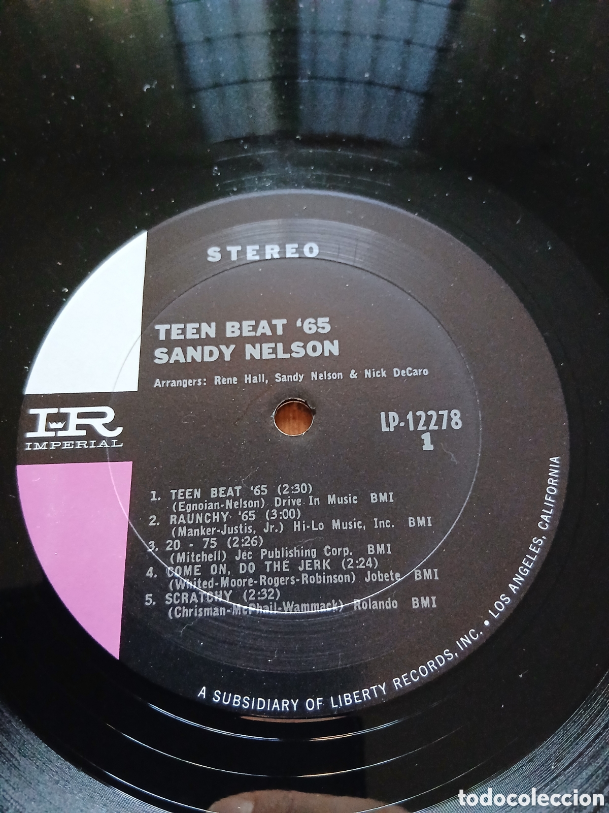 Discos de vinilo: Dandy Nelson teen beat 65 - Foto 1