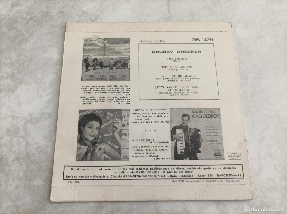 Discos de vinilo: Chubby Checker ep original - Foto 2