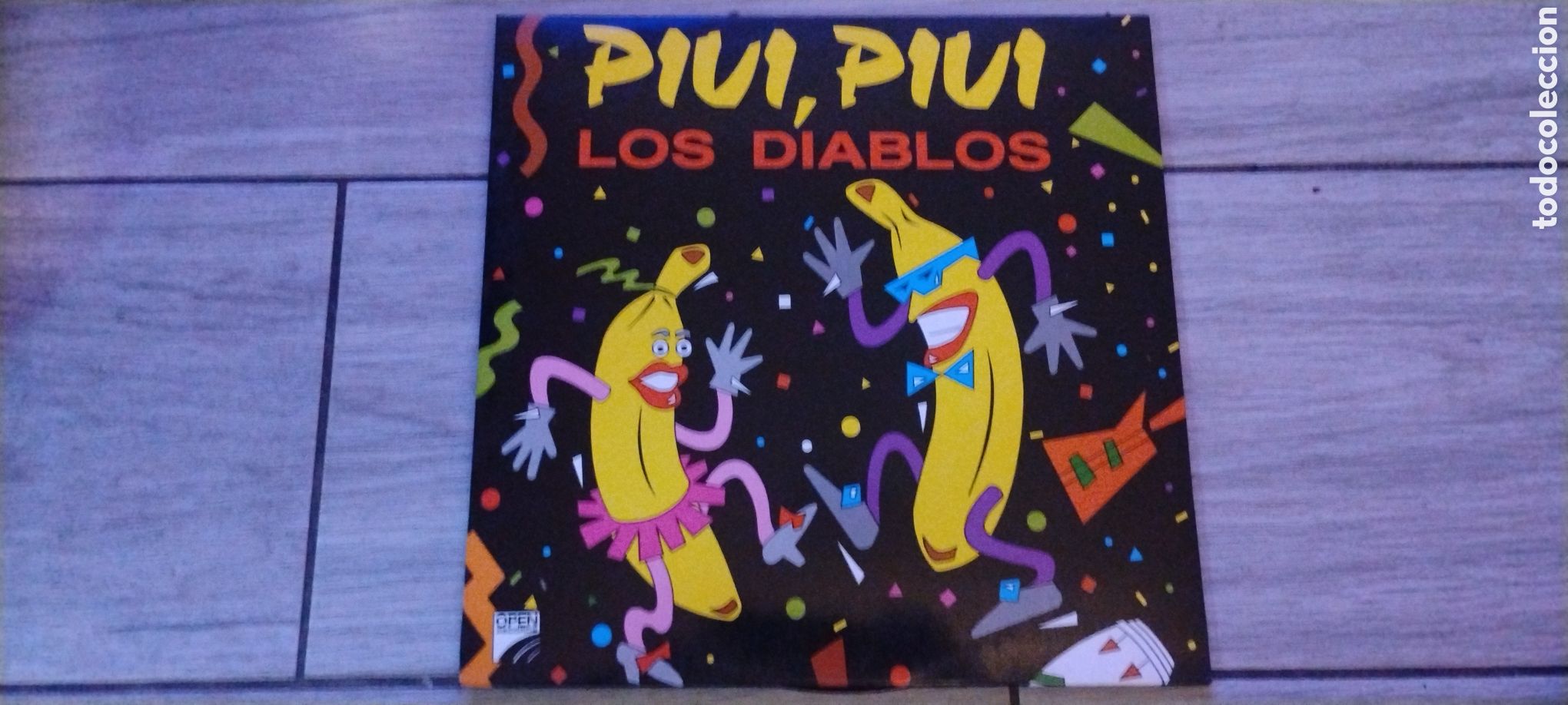 Discos de vinilo: LOS DIABLOS-PIUI,PIUI-MAXI-OPEN RECORDS/SPAIN-IB