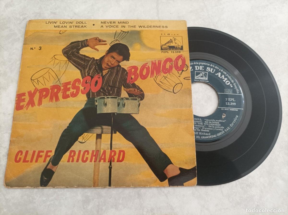 Discos de vinilo: Cliff Richard Expreso Bongo ep - Foto 1