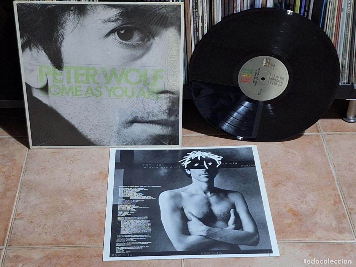 Discos de vinilo: Peter Wolf &ndash; Come As You Are LP EMI America &lrm;&ndash; ST-17230 USA
