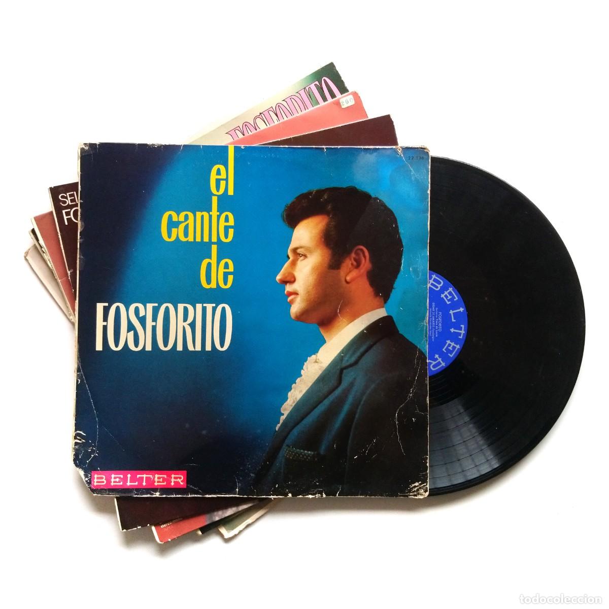 Vinyl-Schallplatten: FOSFORiTO Lote 5 LP el cante de seleccion antologica 2 3 en la pared rescoldo de cari&ntilde;o