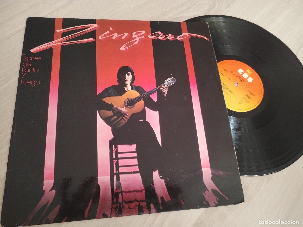 Discos de vinilo: ZINGARO - SONES DE LLANTO Y FUEGO .. LP DE CBS - 1980 - 10 TEMAS .. FIRMADO