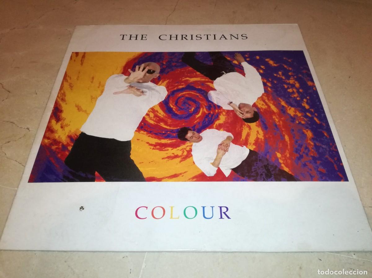 Discos de vinilo: THE CHRISTIANS-COLOUR-CONTIENE ENCARTE-ORIGINAL ESPA&Ntilde;OL 1989