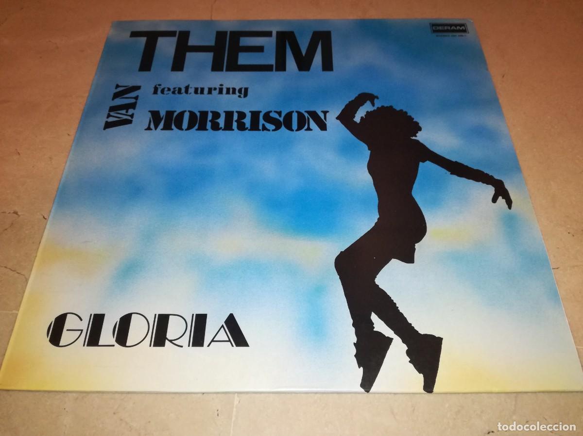 Discos de vinilo: THEM FEATURING VAN MORRISON-GLORIA-EDICI&Oacute;N ESPA&Ntilde;OLA - Foto 1