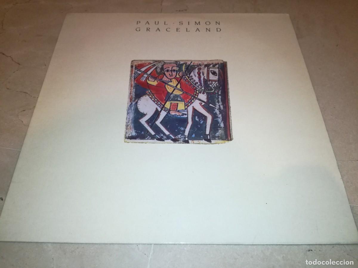 Discos de vinilo: PAUL SIMON-GRACELAND-CONTIENE ENCARTE-ORIGINAL ESPA&Ntilde;OL 1986-VINILO EN EXCELENTE ESTADO