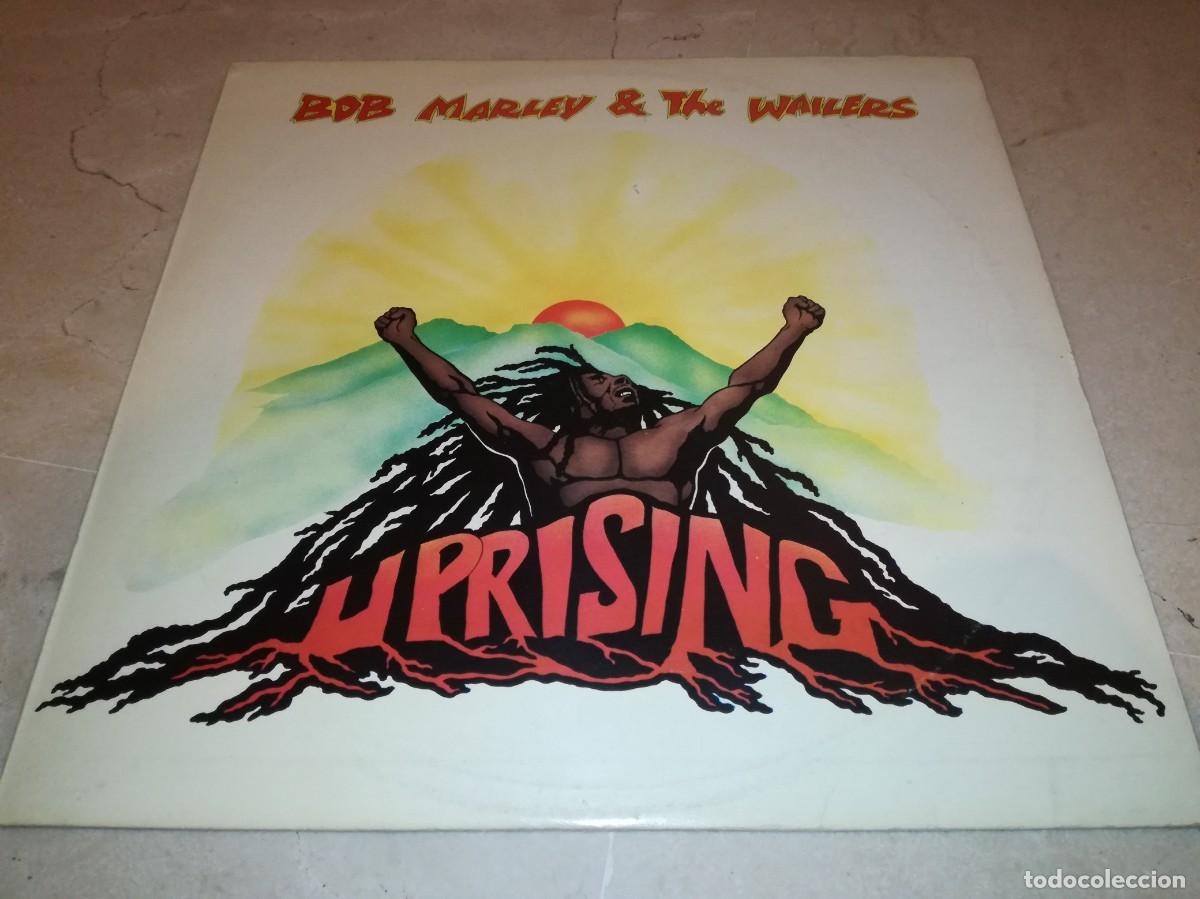 Discos de vinilo: BOB MARLEY & THE WAILERS-UPRISING-RARA EDICI&Oacute;N ORIGINAL DE GRECIA 1980