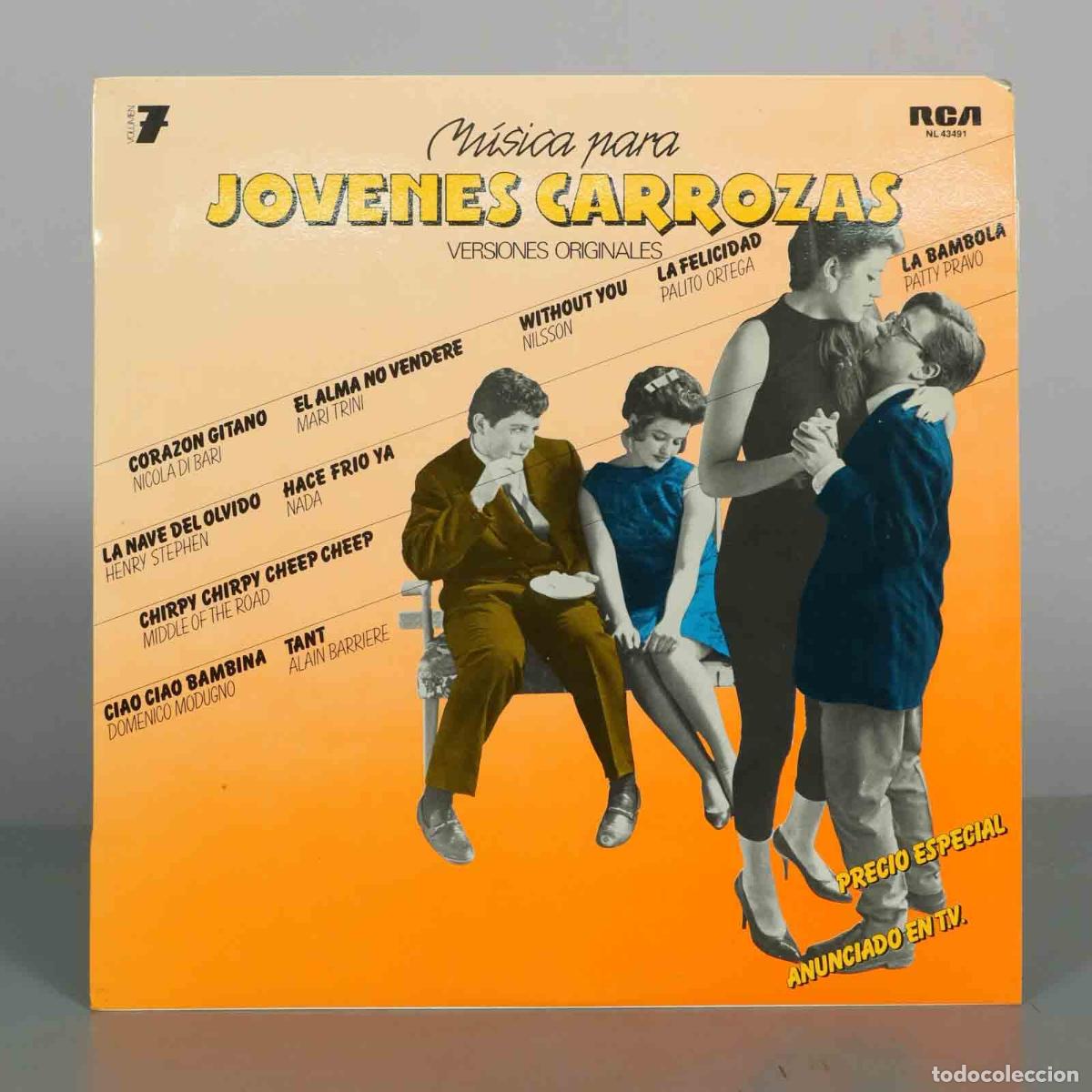 Discos de vinilo: LP. M&uacute;sica Para J&oacute;venes Carrozas - Vol. 7 - Versiones Originales