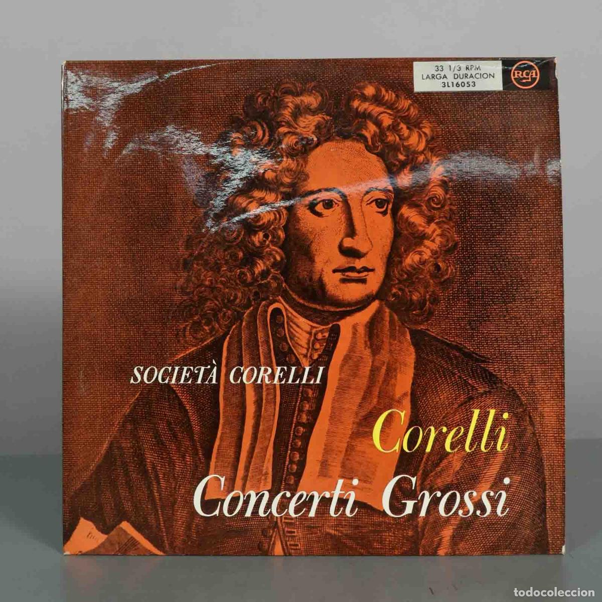 Discos de vinilo: LP. Concerti Grossi - Arcangelo Corelli - Societ&agrave; Corelli