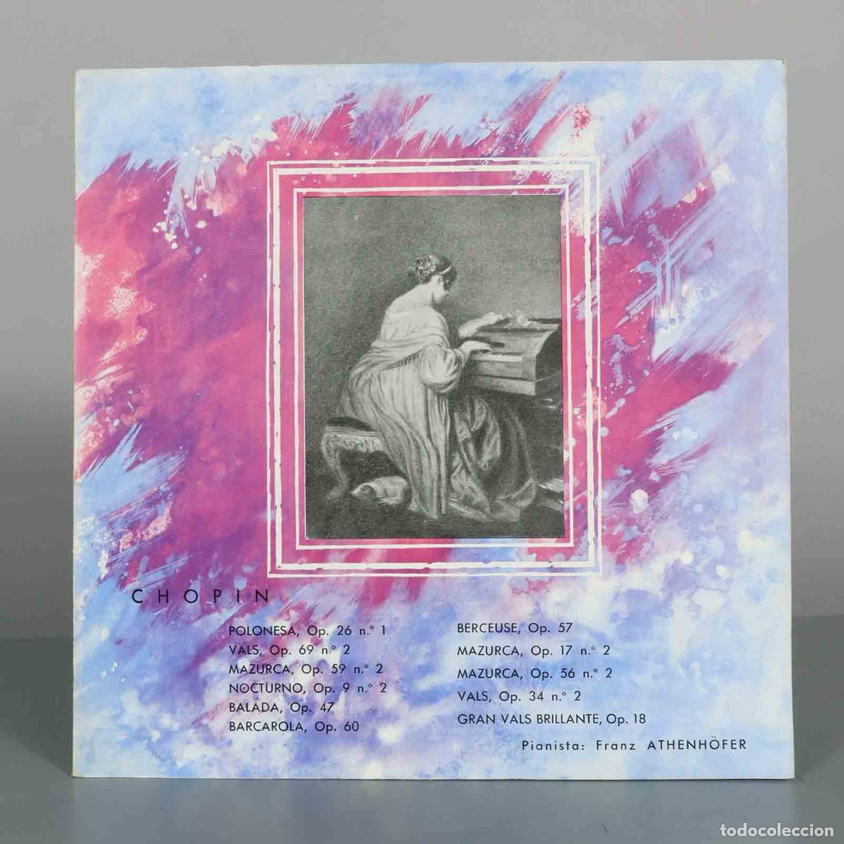 Discos de vinilo: LP. Chopin Obras para piano - Franz Athenh&ouml;fer