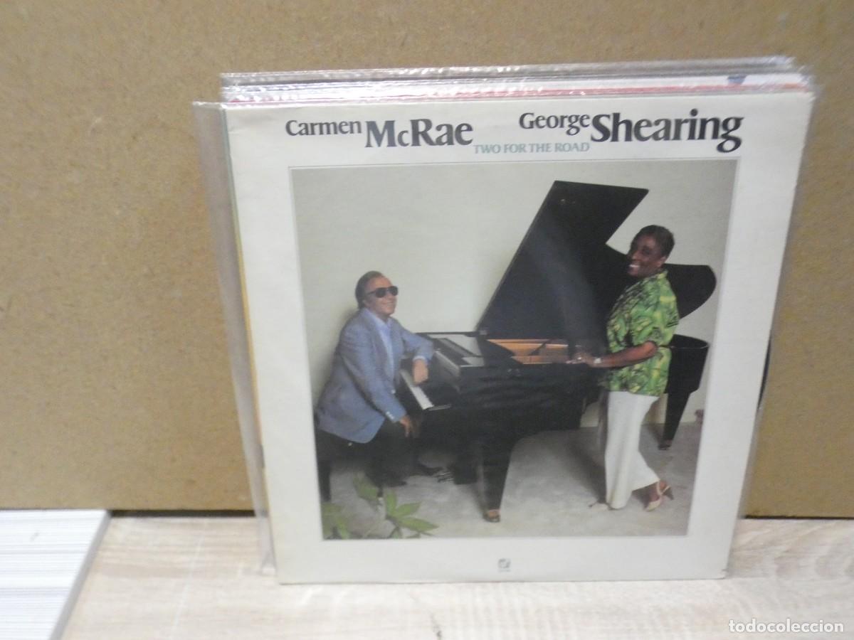 Discos de vinilo: ARKANSAS1980 LOTT723 VINILO BUEN ESTADO CARMEN MCRAE AND GEORGE SHEARING