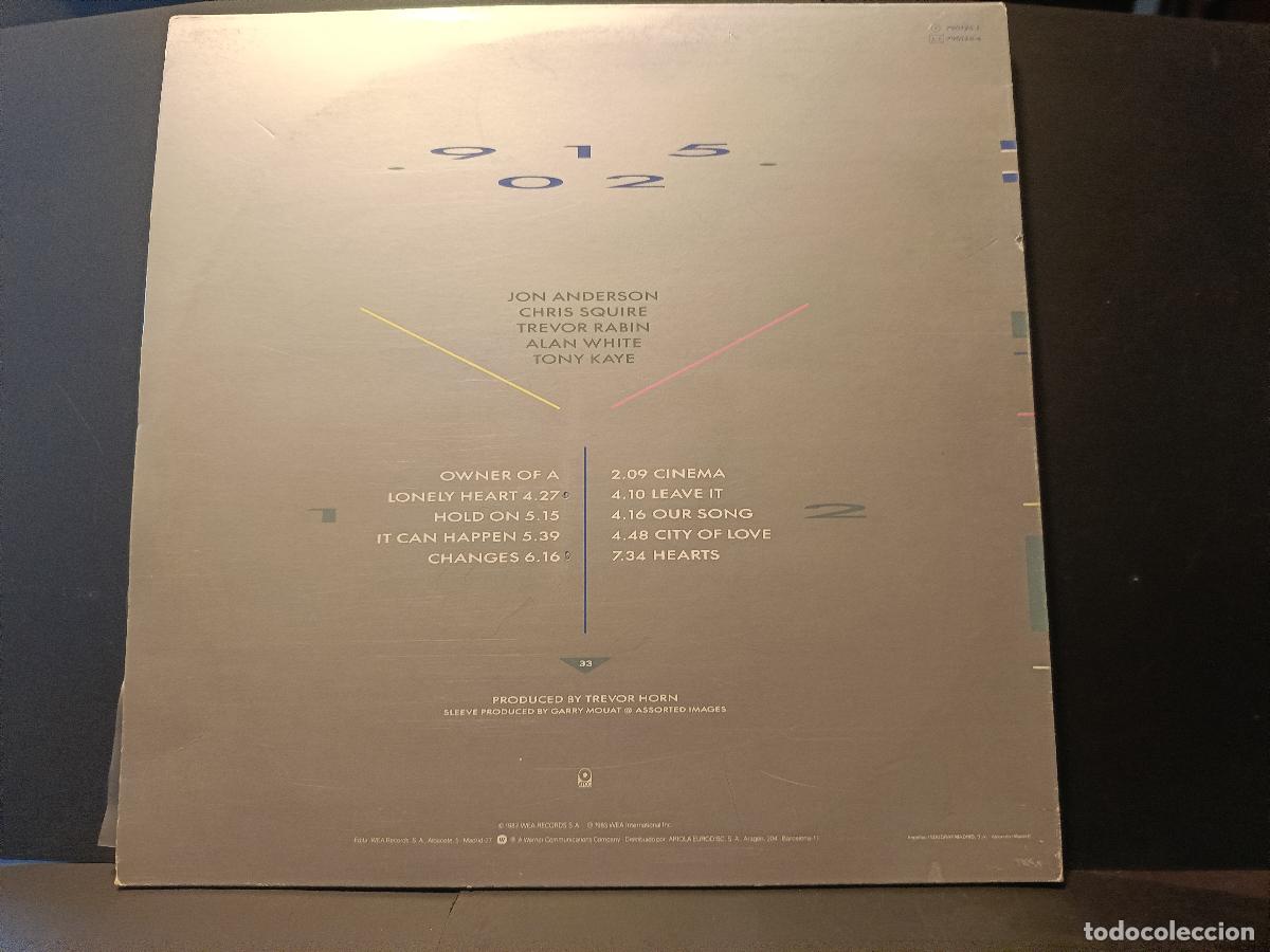 Discos de vinilo: YES 90125 lp 1983 pdeluxe - Foto 2
