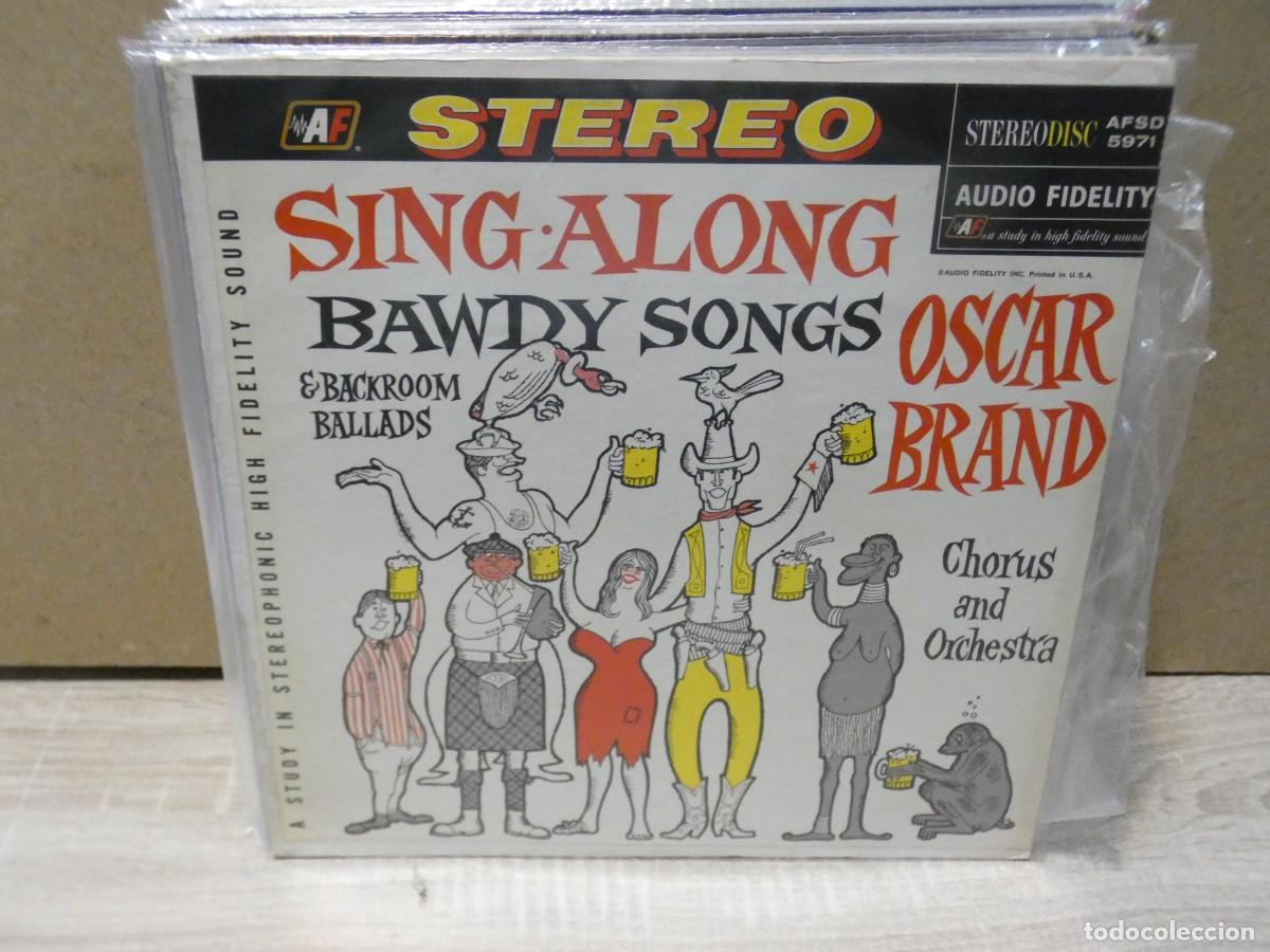 Discos de vinilo: ARKANSAS1980 LOTT723 VINILO BUEN ESTADO OSCAR BRAND SING ALONG