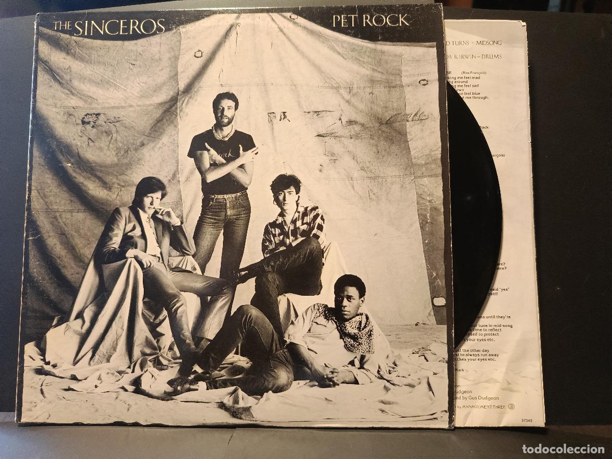 Discos de vinilo: THE SINCEROS PET ROCK LP ESPA&Ntilde;A 1981 PDELUXE