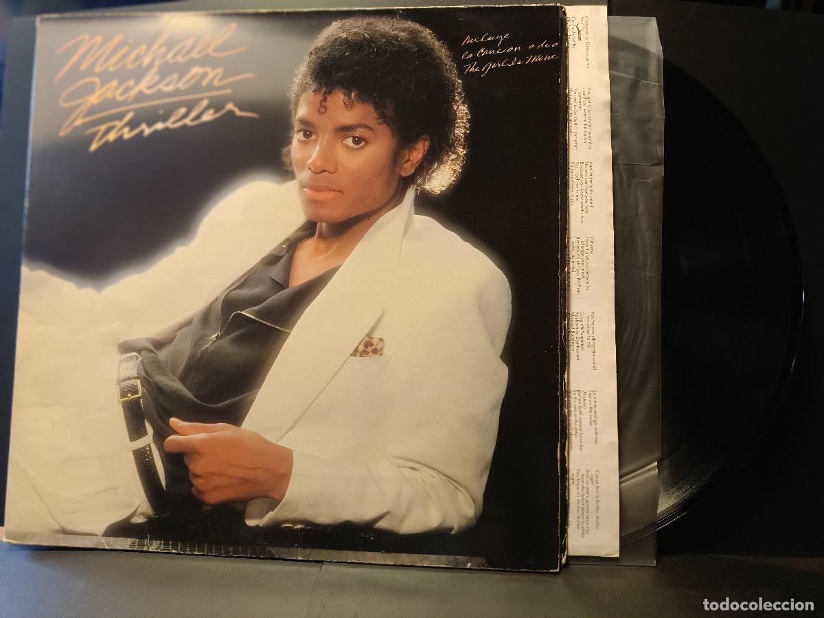 Discos de vinilo: MICHAEL JACKSON THRILLER LP ESPA&Ntilde;A 1982 PDELUXE