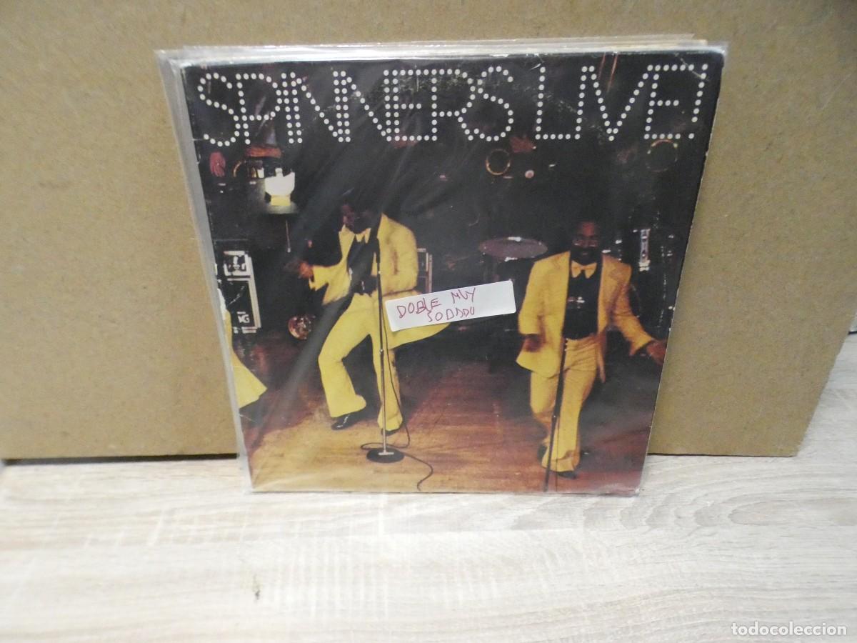 Discos de vinilo: ARKANSAS1980 LOTT723 VINILO LEVE MUY USADO AUN REPRODUCIBLE SPINNERS DOBLE MUY SOBADO