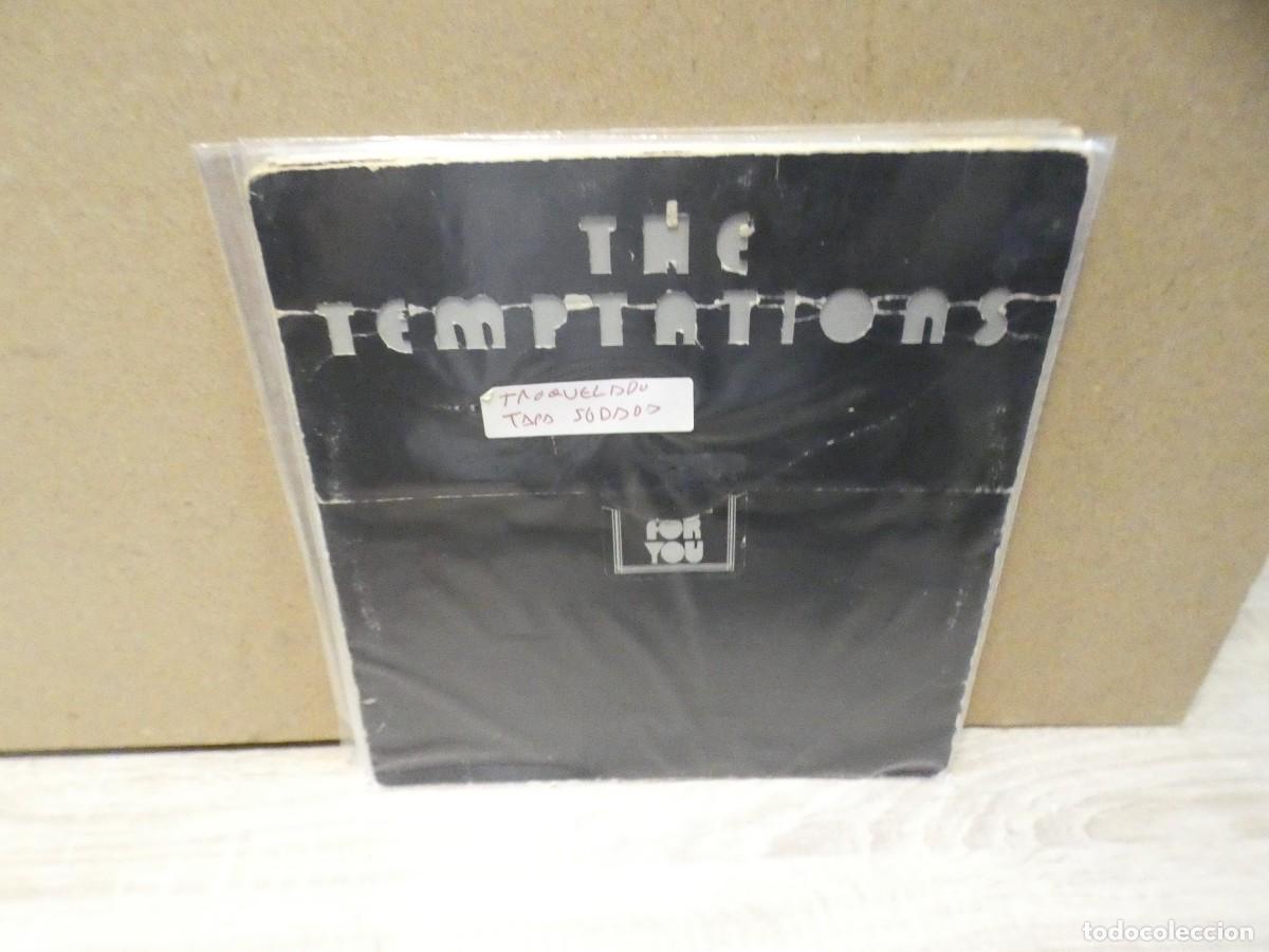 Vinyl records: ARKANSAS1980 LOTT723 VINILO LEVE MUY USADO AUN REPRODUCIBLE THE TEMPTATIONS TROQUELADO TAPA SOBADA