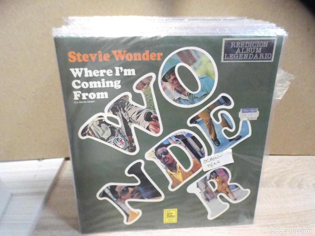 Discos de vinilo: ARKANSAS1980 EXPRO526 VINILO BUEN ESTADO STEVIE WONDER OCHENTERO