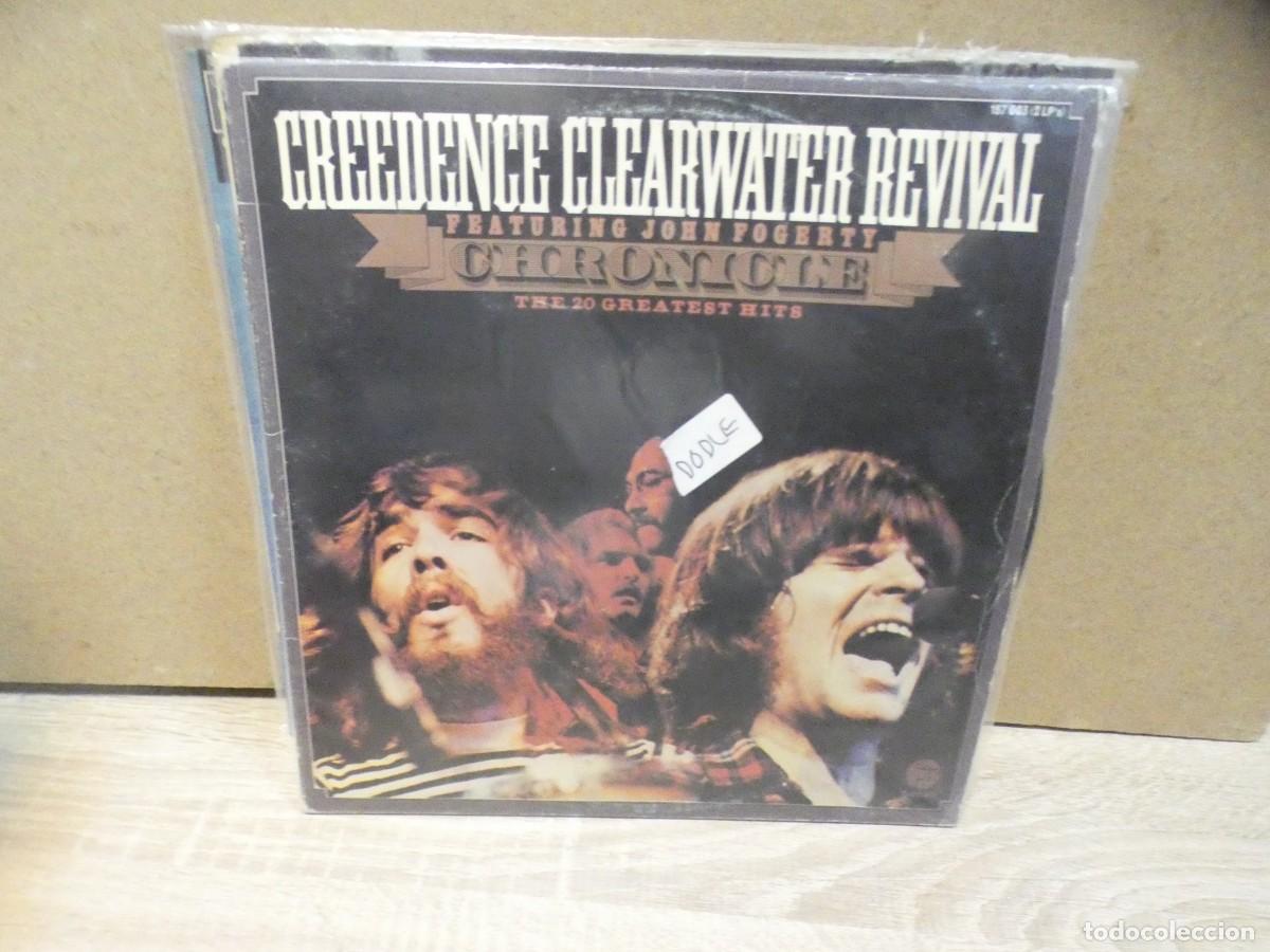 Vinyl records: ARKANSAS1980 EXPRO526 VINILO LEVE USO AUN CORRECTO CREEDENCE CLEARWATER REVIVAL DOBLE LP