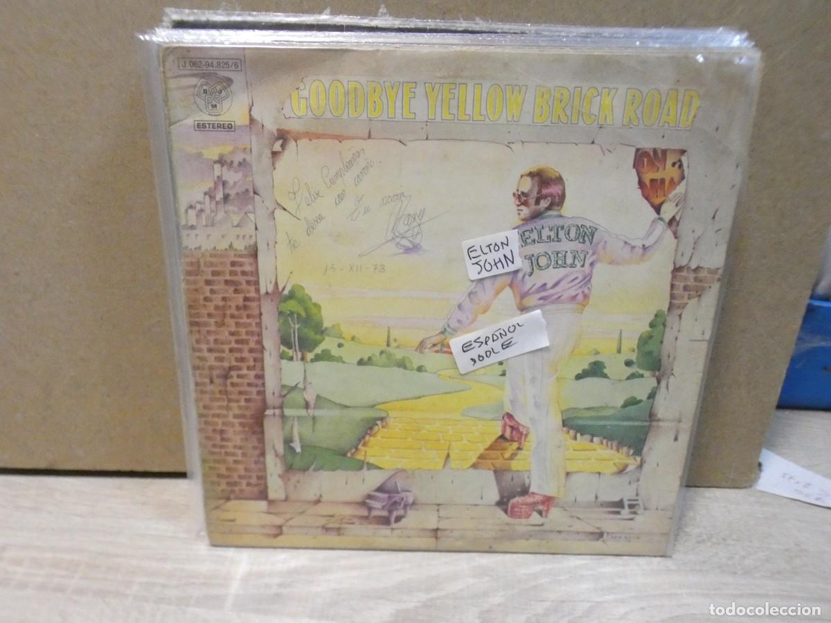 Dischi in vinile: ARKANSAS1980 EXPRO526 VINILO MUY USADO AUN REPRODUCIBLE ELTON JOHN ESPA&Ntilde;OL DOBLE