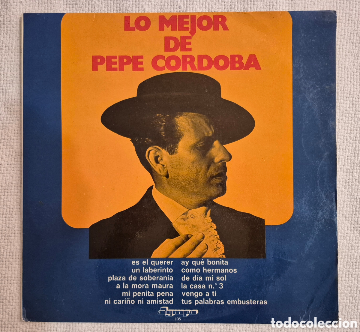 Discos de vinilo: Vinilo Lo Mejor De Pepe C&oacute;rdoba