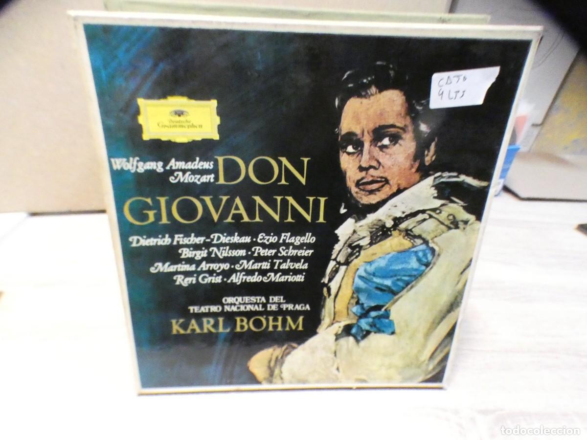 Discos de vinilo: ARKANSAS1980 EXPRO526 VINILO BUEN ESTADO MUSICA CLASICA - DIB GIOVANNI CAJA 4LP KARL BOHM