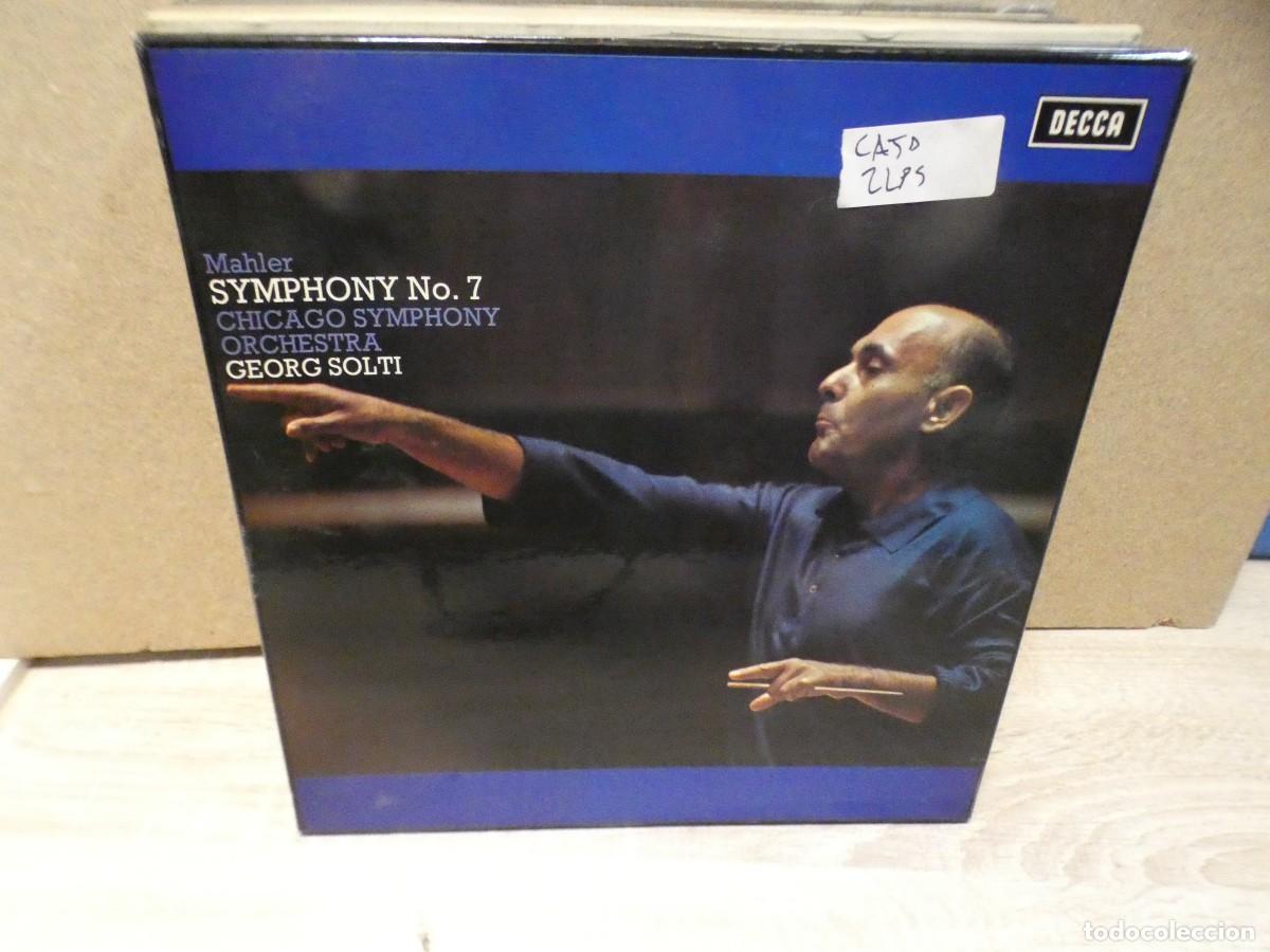 Discos de vinil: ARKANSAS1980 EXPRO526 VINILO BUEN ESTADO MUSICA CLASICA - 2LP CAJA MAHLER SINPHINY 7 GEORG SOLTI