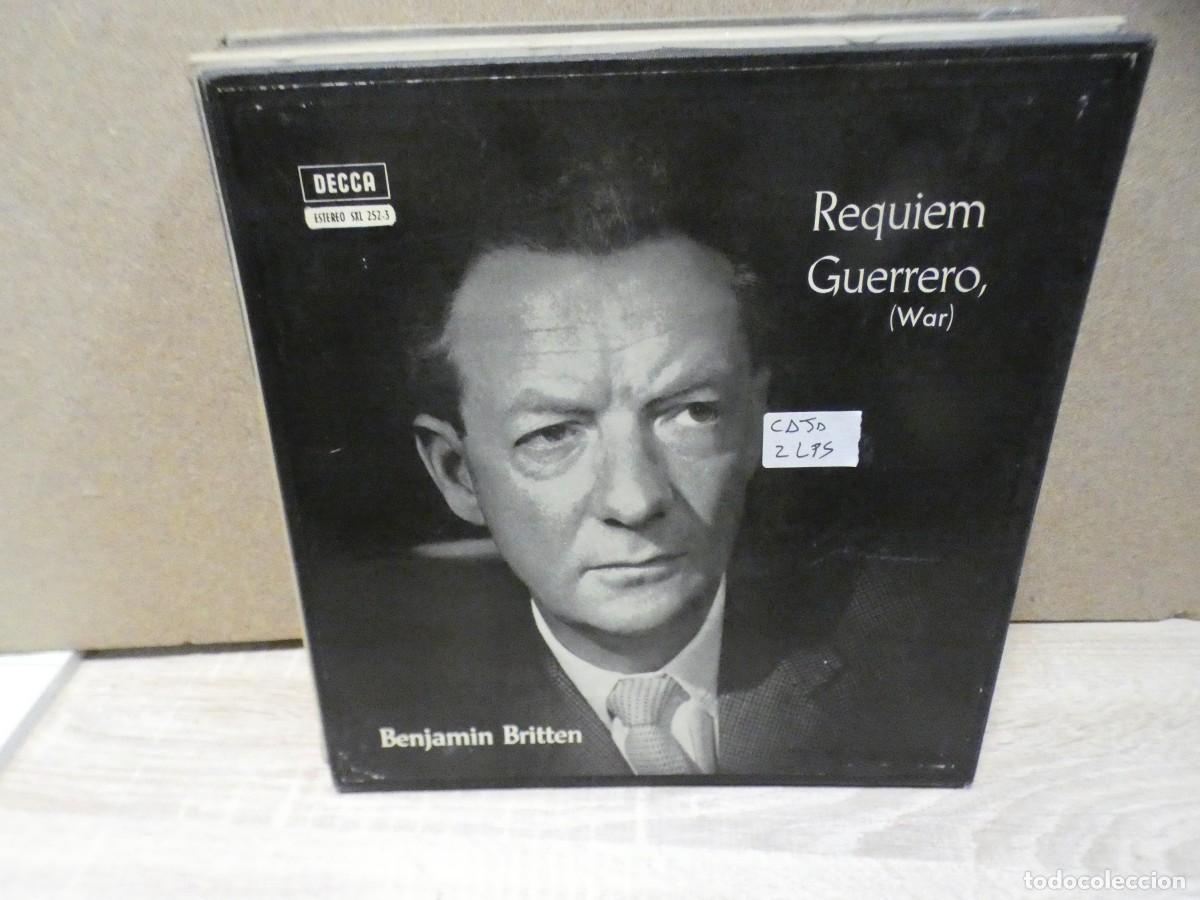 Discos de vinilo: ARKANSAS1980 EXPRO526 VINILO BUEN ESTADO MUSICA CLASICA - 2LP CAJA BENJAMIN BRITTEN