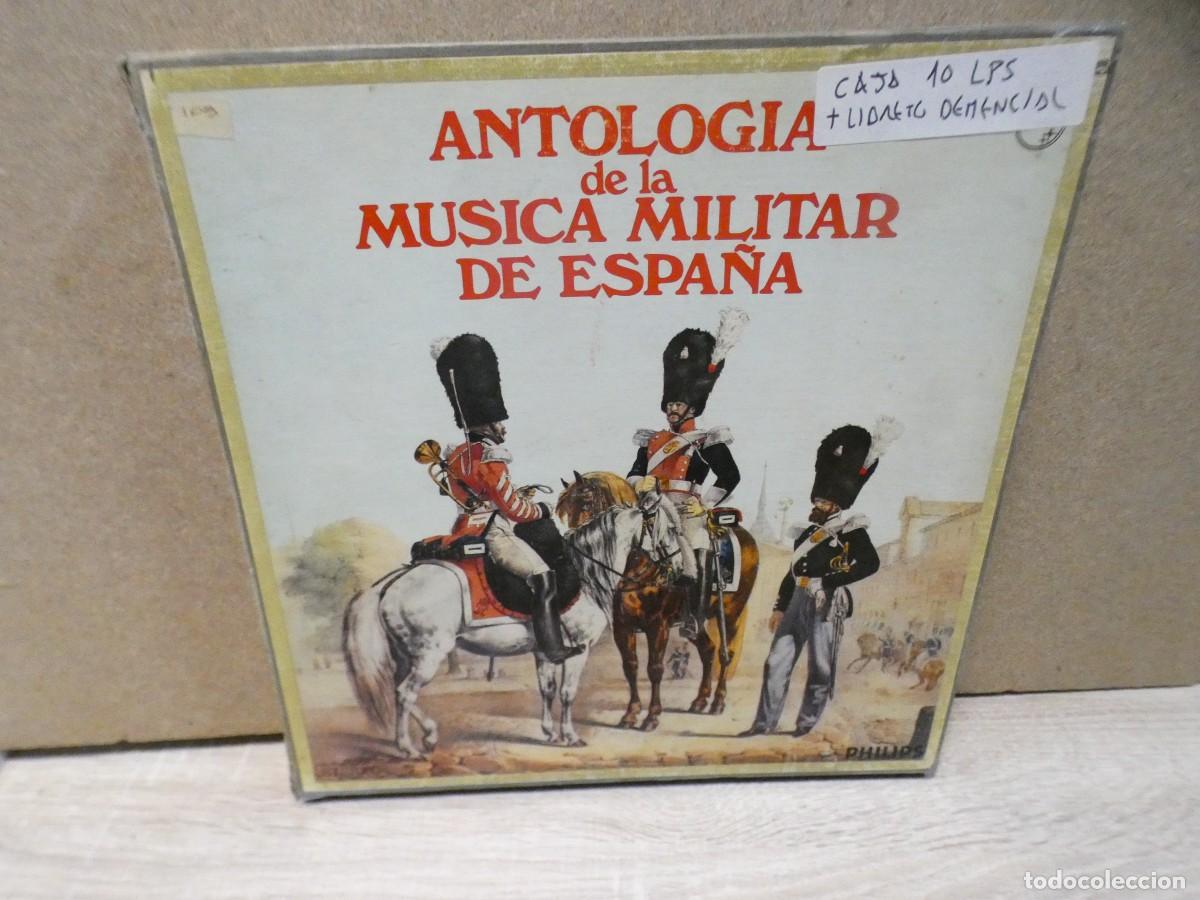 Discos de vinilo: ARKANSAS1980 EXPRO526 VINILO BUEN ESTADO MUSICA CLASICA - 10LP CAJA MUSICA MILITAR ESPA&Ntilde;A LIBRETO