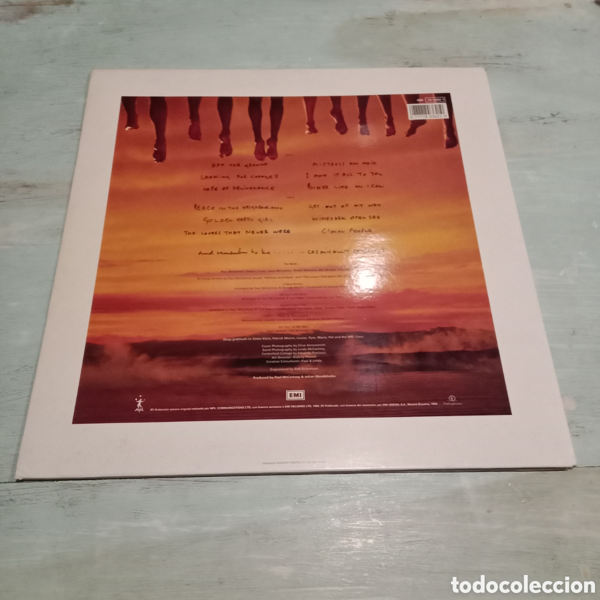Discos de vinilo: PAUL McCARTNEY - OFF THE GROUND - LP GATEFOLD - Foto 2
