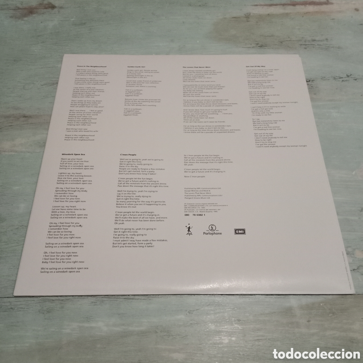 Discos de vinilo: PAUL McCARTNEY - OFF THE GROUND - LP GATEFOLD - Foto 7