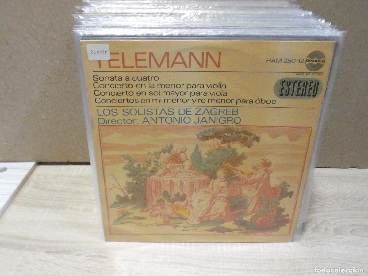 Vinyl-Schallplatten: ARKANSAS1980 EXPRO526 VINILO BUEN ESTADO MUSICA CLASICA - TELEMANN