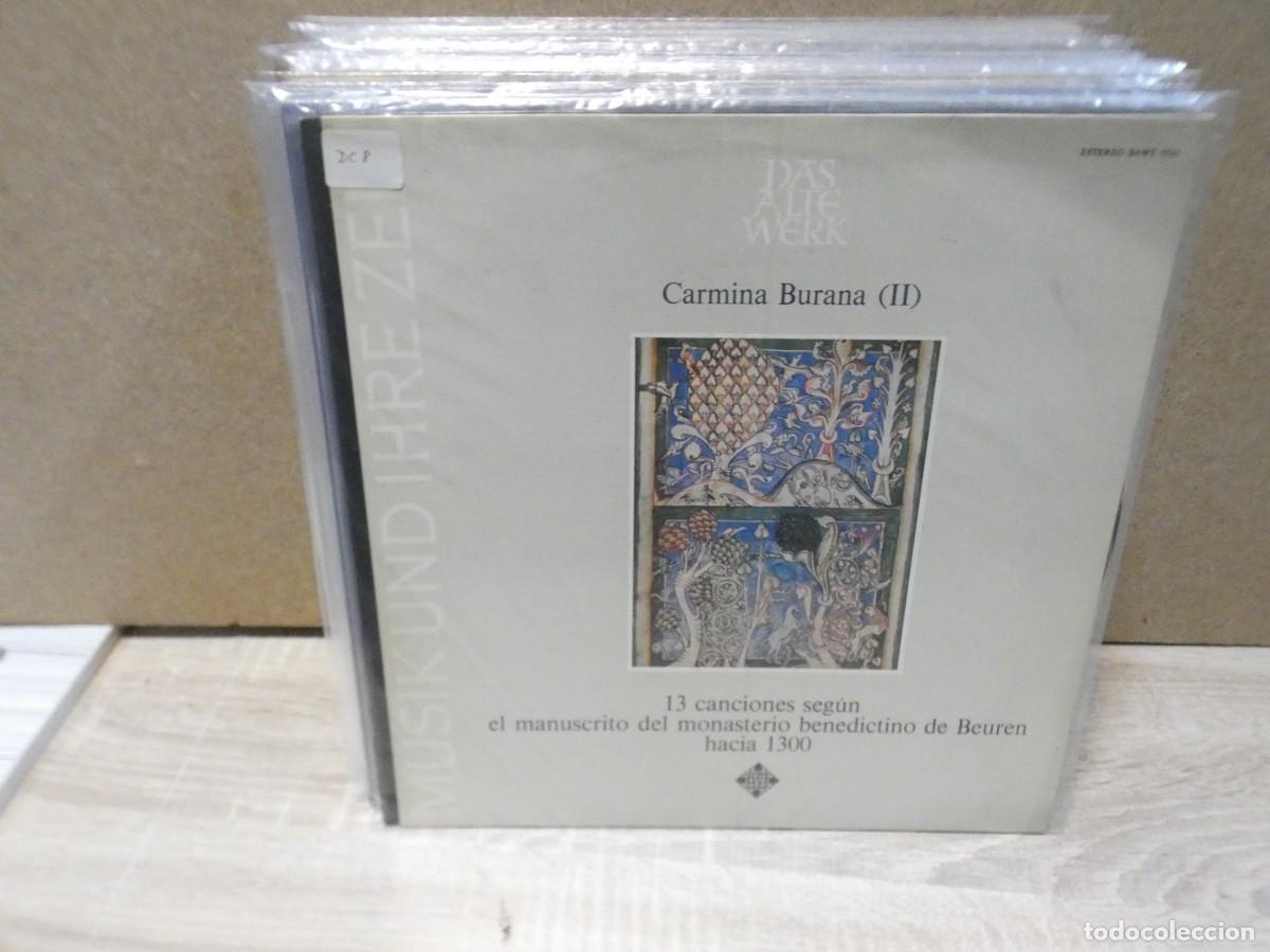 Vinyl-Schallplatten: ARKANSAS1980 EXPRO526 VINILO BUEN ESTADO MUSICA CLASICA - CARMINA BURANA II