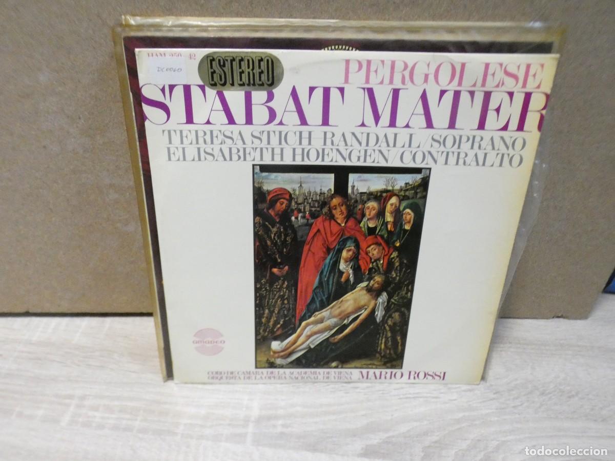 Discos de vinilo: ARKANSAS1980 EXPRO526 VINILO BUEN ESTADO MUSICA CLASICA - STABAT MATER