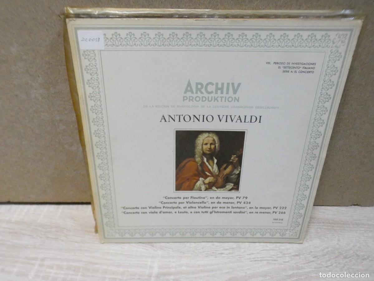 Discos de vinilo: ARKANSAS1980 EXPRO526 VINILO BUEN ESTADO MUSICA CLASICA - VIVALDI ARCHIV PRODUKTION