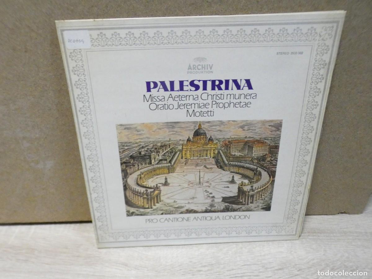 Discos de vinilo: ARKANSAS1980 EXPRO526 VINILO BUEN ESTADO MUSICA CLASICA - PALESTRINA MISSA AETERNA