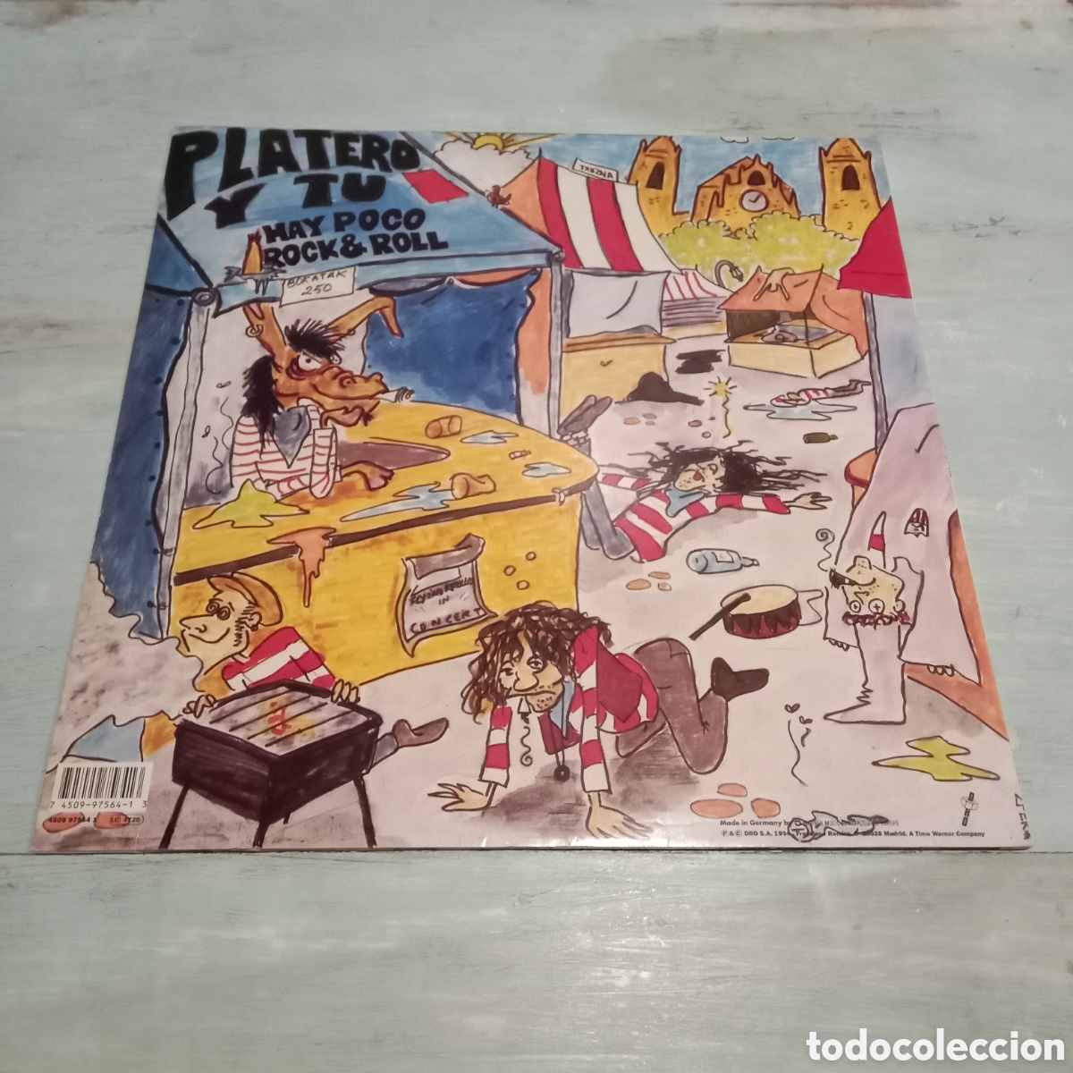 Discos de vinilo: PLATERO Y TU - HAY POCO ROCK & ROLL - LP - Foto 2
