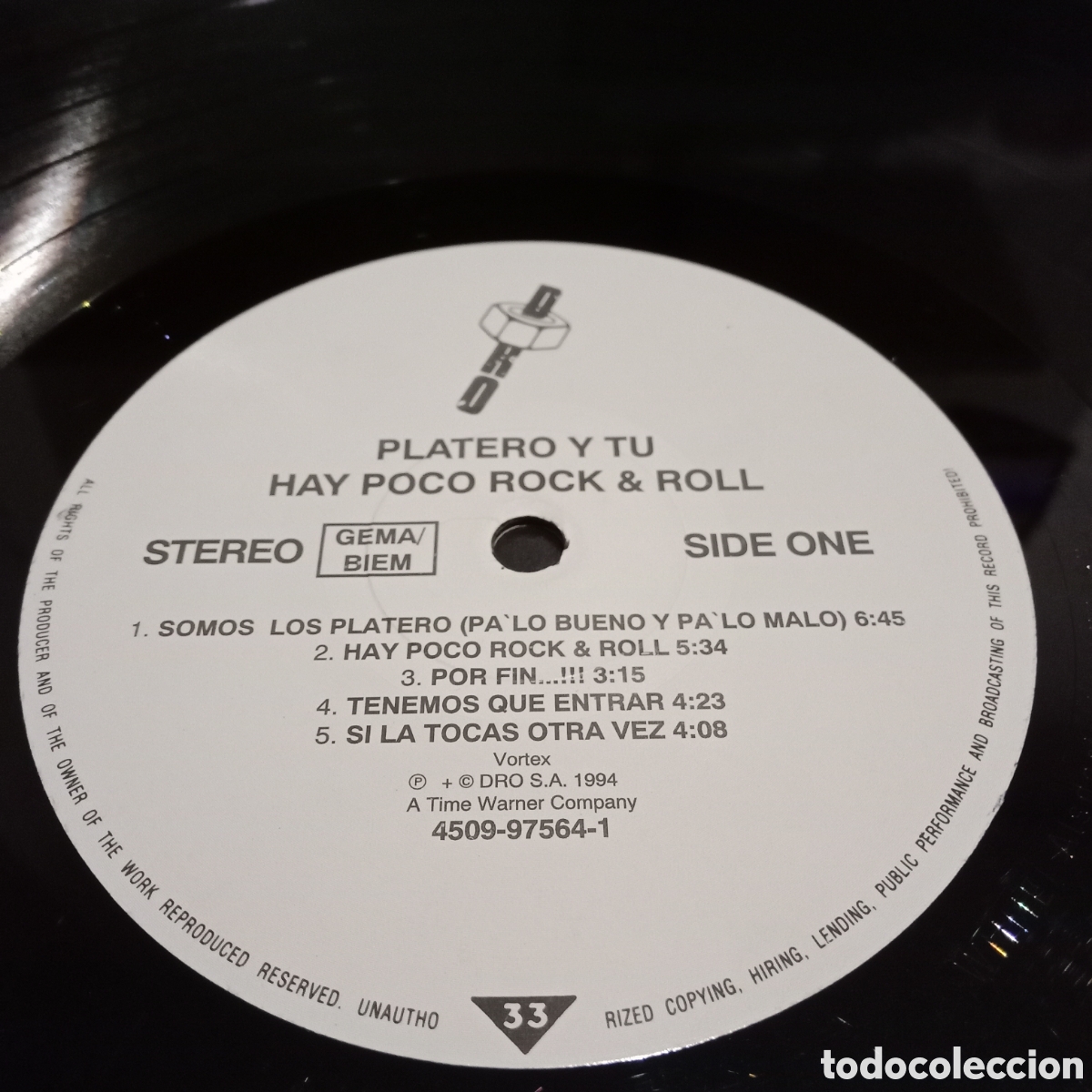 Discos de vinilo: PLATERO Y TU - HAY POCO ROCK & ROLL - LP - Foto 6