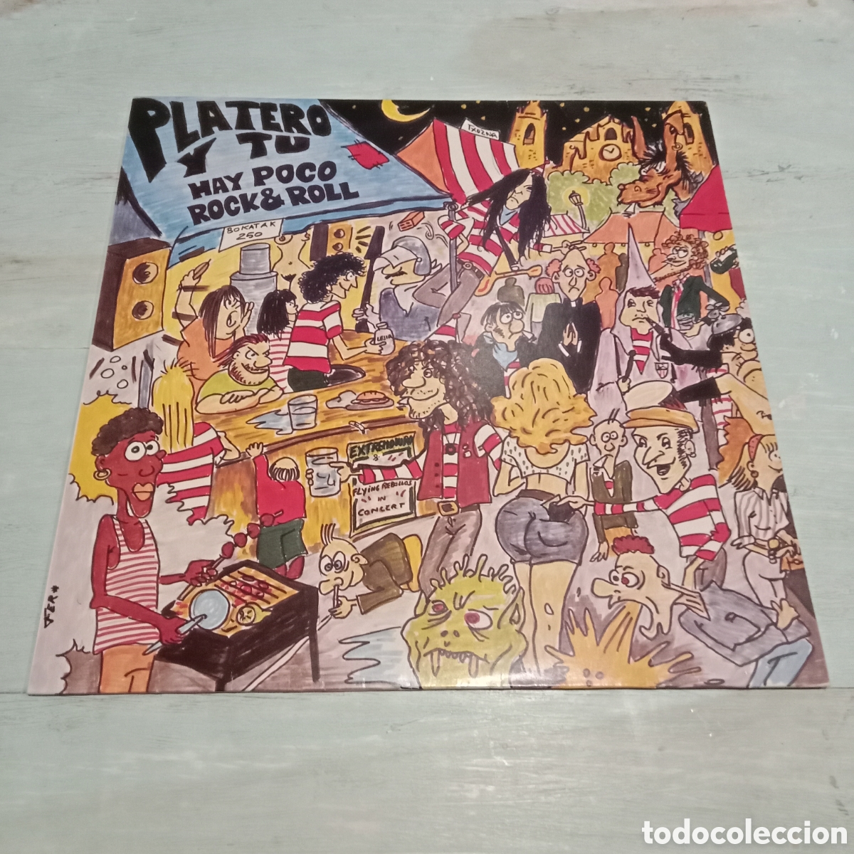 Discos de vinilo: PLATERO Y TU - HAY POCO ROCK & ROLL - LP