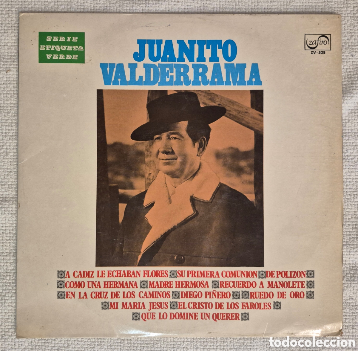 Discos de vinilo: Disco Vinilo Juanito Valderrama Zafiro ZV-528