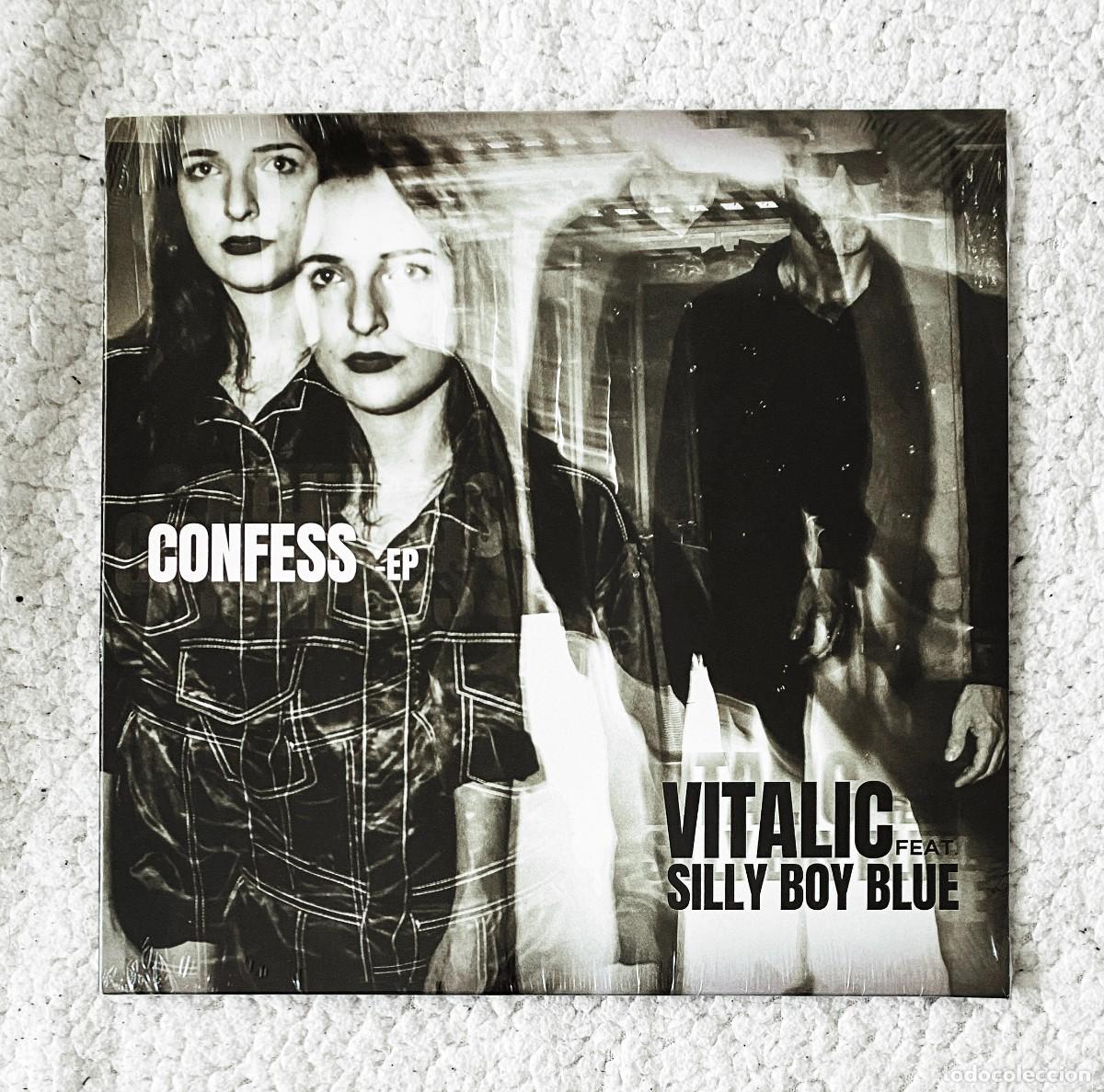 Discos de vinilo: VITALIC FEAT. SILLY BOY BLUE - CONFESS 10'' EP NUEVO PRECINTADO - TECHNO ACID HOUSE ELECTRO