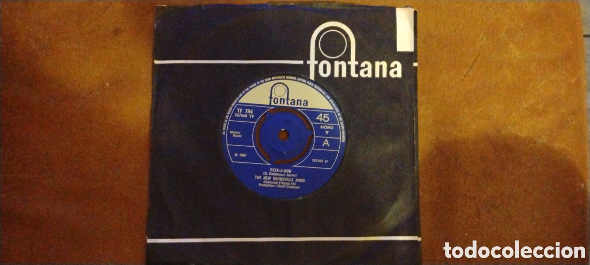 Discos de vinilo: THE NEW VAUDEVILLE BAND-PEEK&bull;A&bull;BOO-SINGLE-FONTANA/UK-KSA