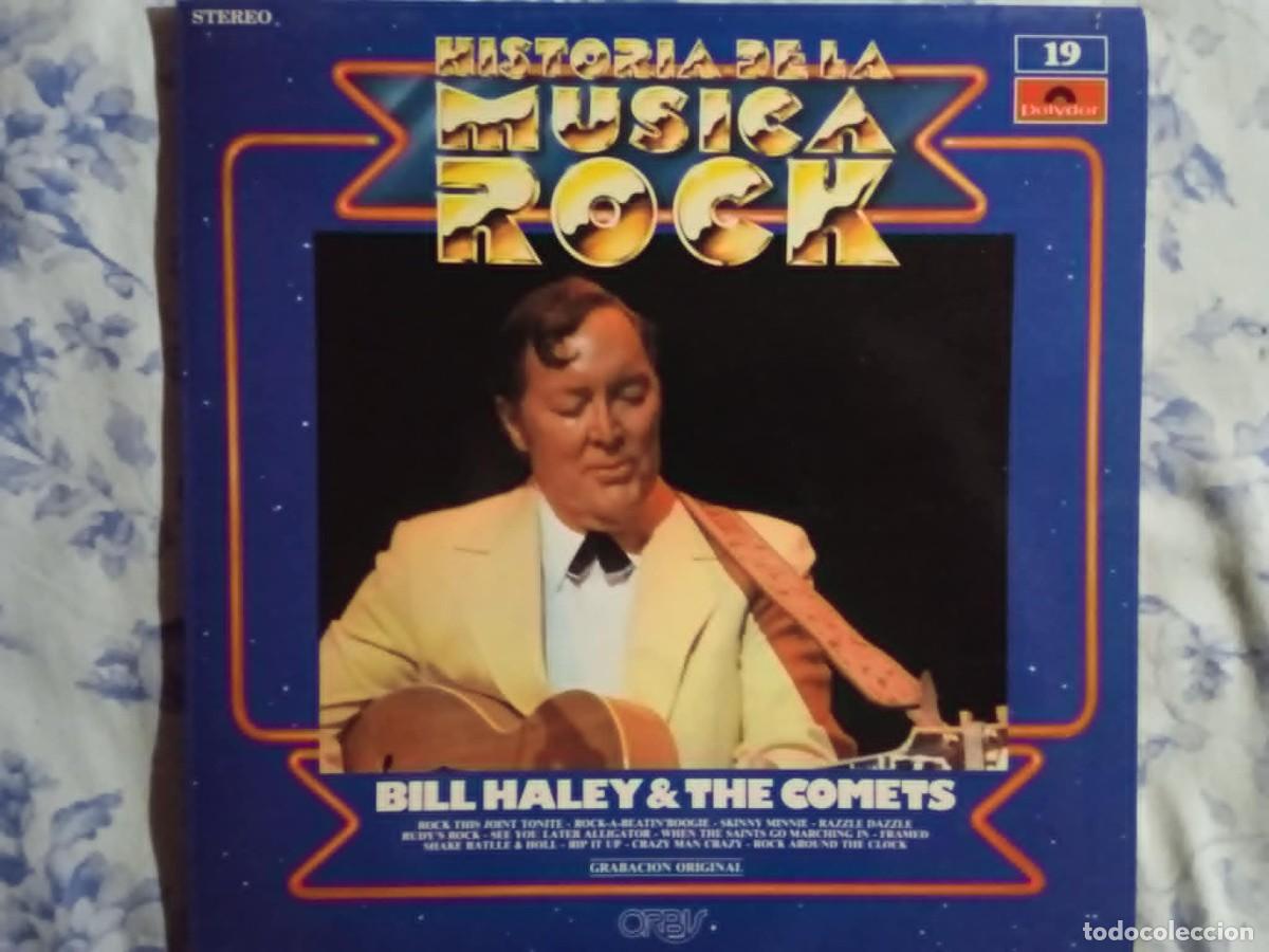 Discos de vinilo: bill haley - historia de la musica rock
