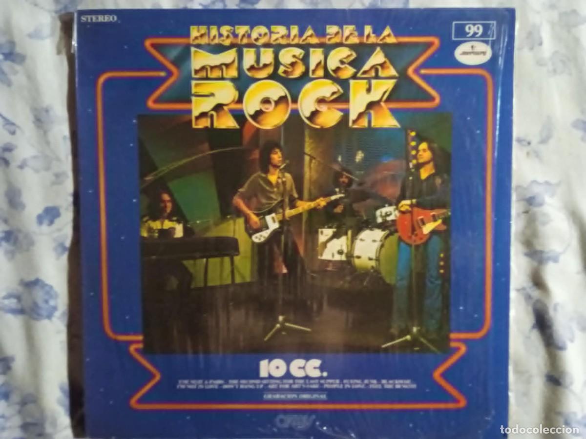 Discos de vinilo: 10 cc - historia de la musica rock