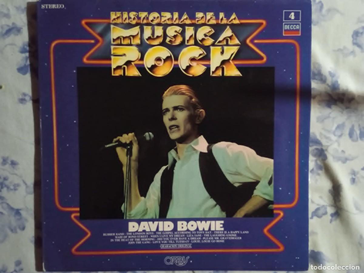 Discos de vinilo: david bowie - historia de la musica rock