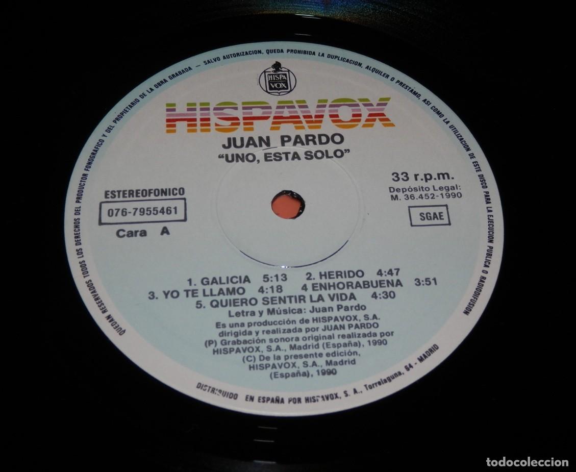Discos de vinilo: DISCO LP DE VINILO E JUAN PARDO - Foto 3