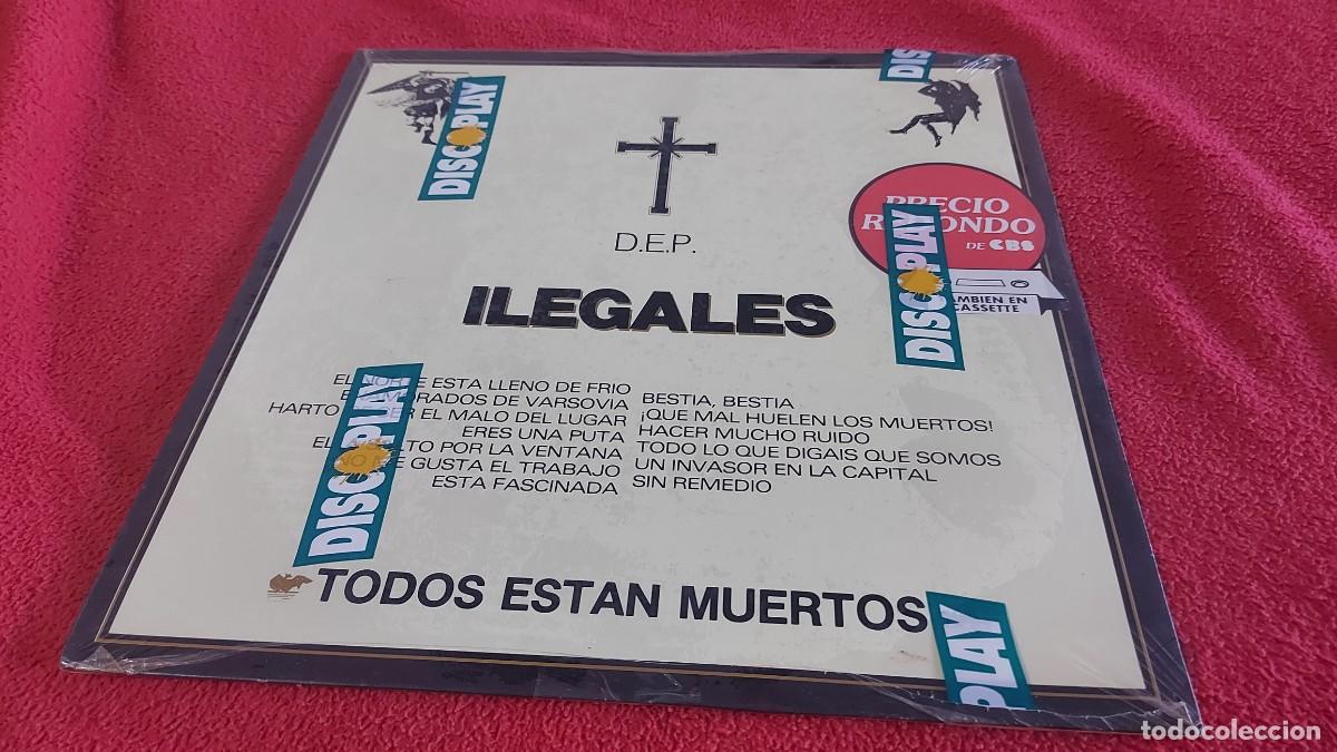 Discos de vinilo: ilegales todos estan muertos vinilo original spain 1986 aun sellado