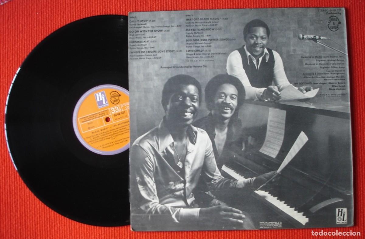 Discos de vinilo: The Softones. Black Magic. LP Vinilo. - Foto 2